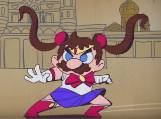 Illustration for article titled This reanimated Super Smash Bros. Melee intro will scramble your neurons